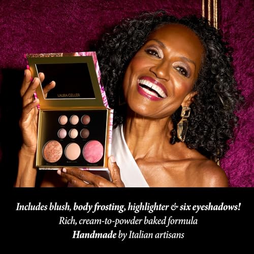Full Size Baked Palette with Bronzer, Blush, Highlighter and 6 Eyeshadows E7010