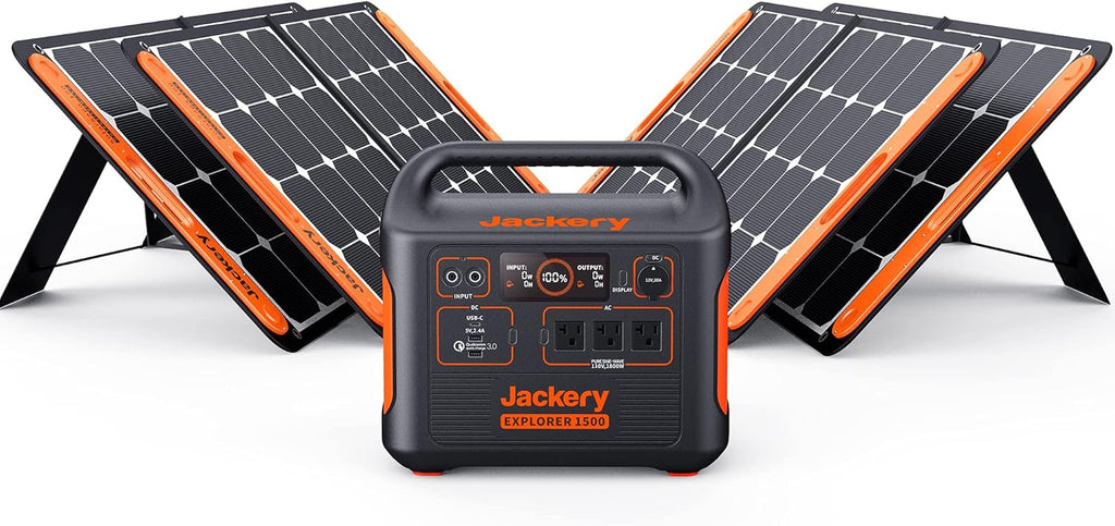 1800W Solar Generator with 3 AC Outlets O606