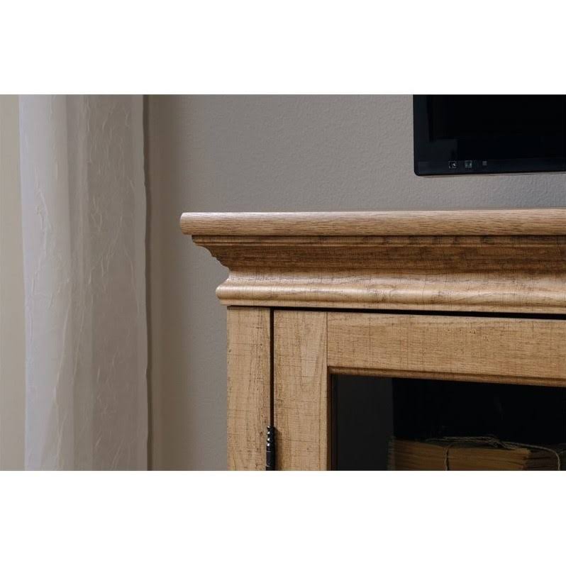 Scribed Oak Entertainment Credenza D78302