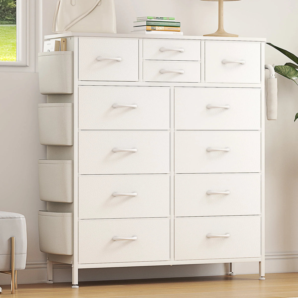 12 Drawer Fabric Dresser N251