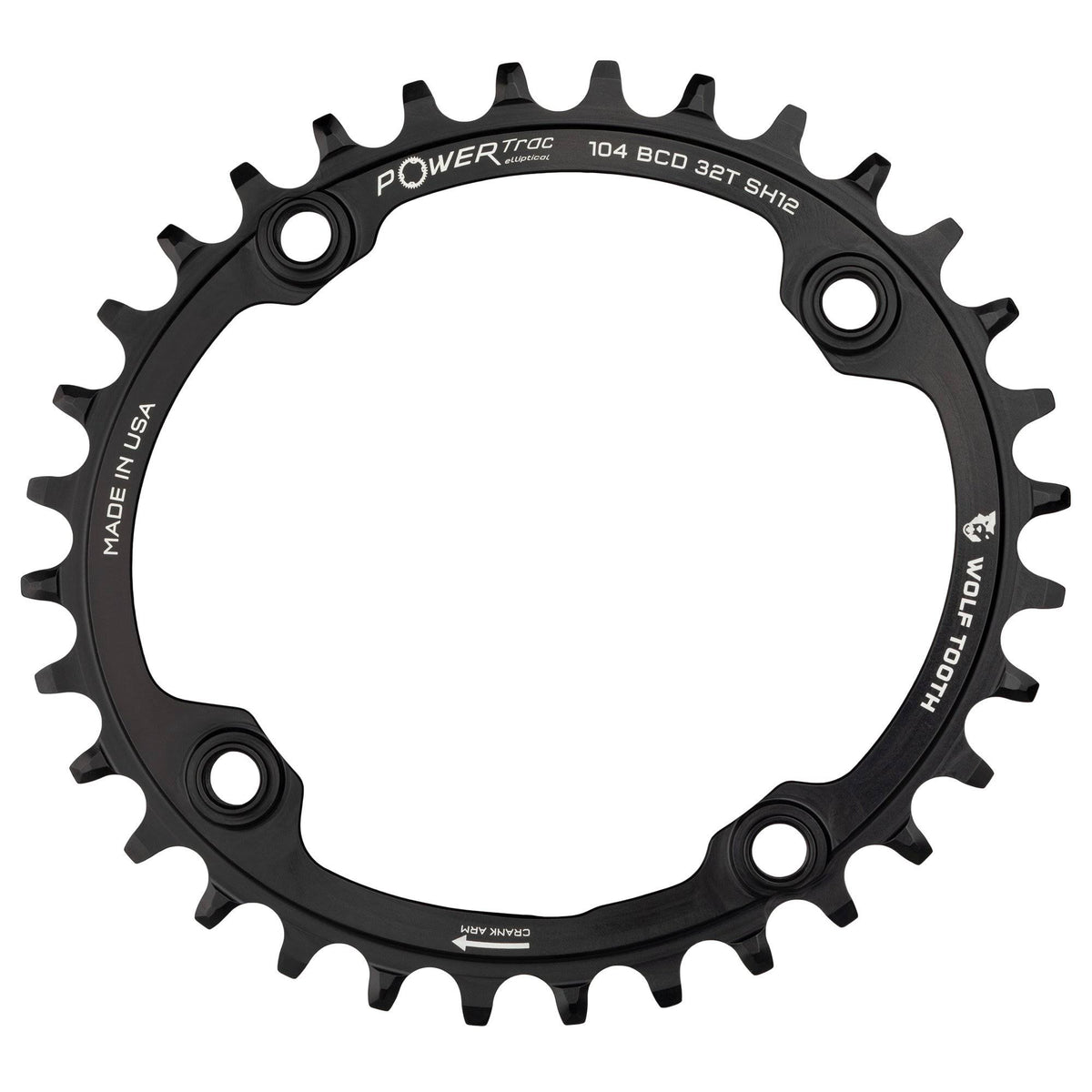 Elliptical 104 BCD 34T Chainring X940725