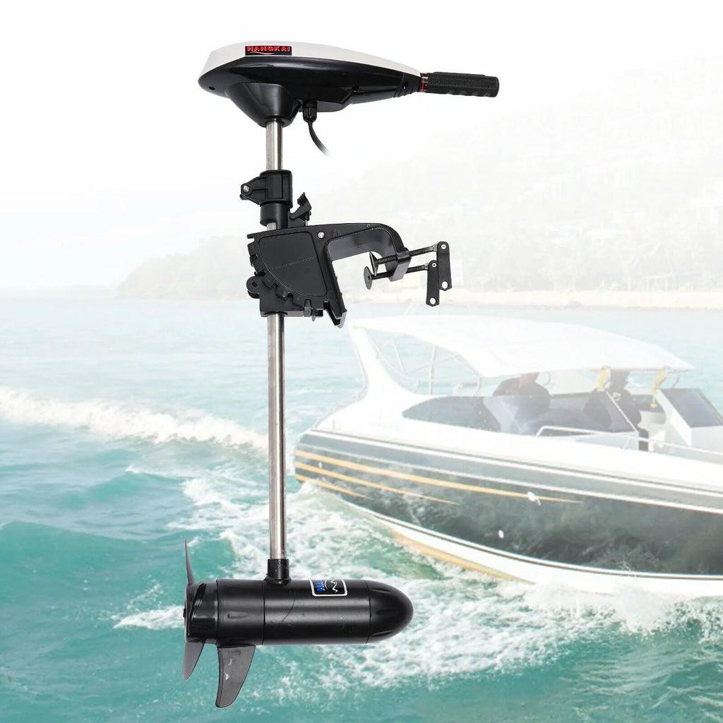 12V Telescopic Electric Outboard Motor 552W 45LBS W4319