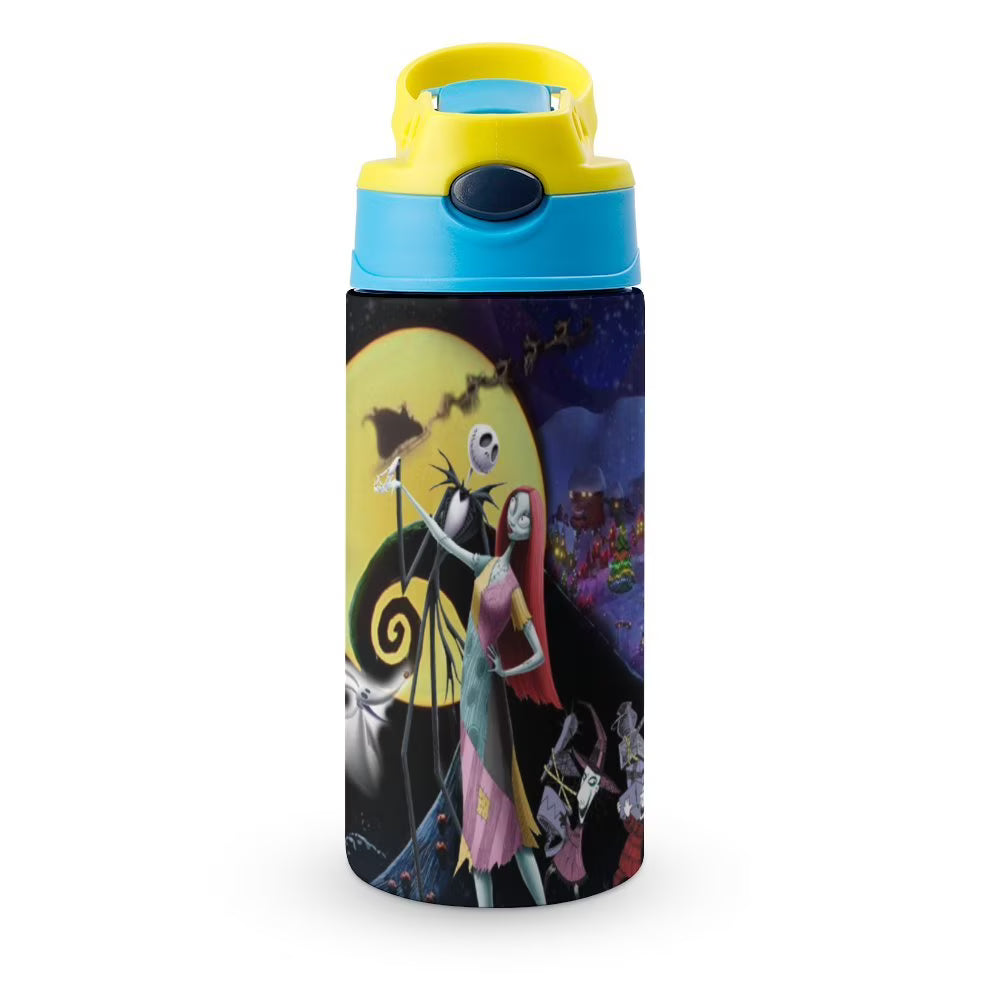 Insulated Stainless Steel Water Bottle with Straw H232903