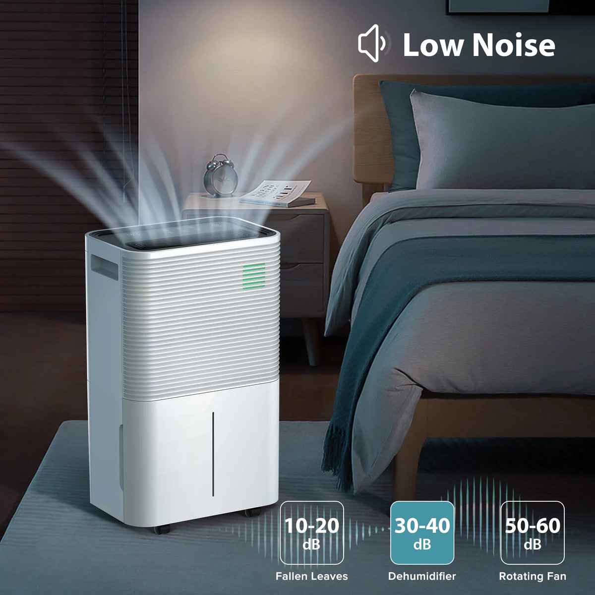 45 Pints Dehumidifier with Drain Hose L169