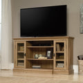 Scribed Oak Entertainment Credenza D78302