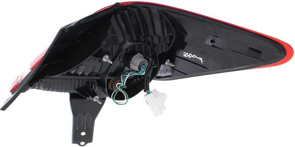 Tail Light Assembly Driver Side with Bulbs H604896