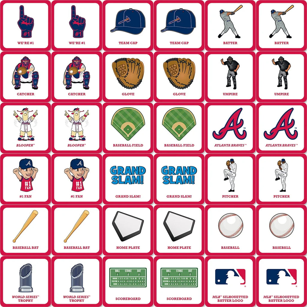 Atlanta Braves Matching Game R878216