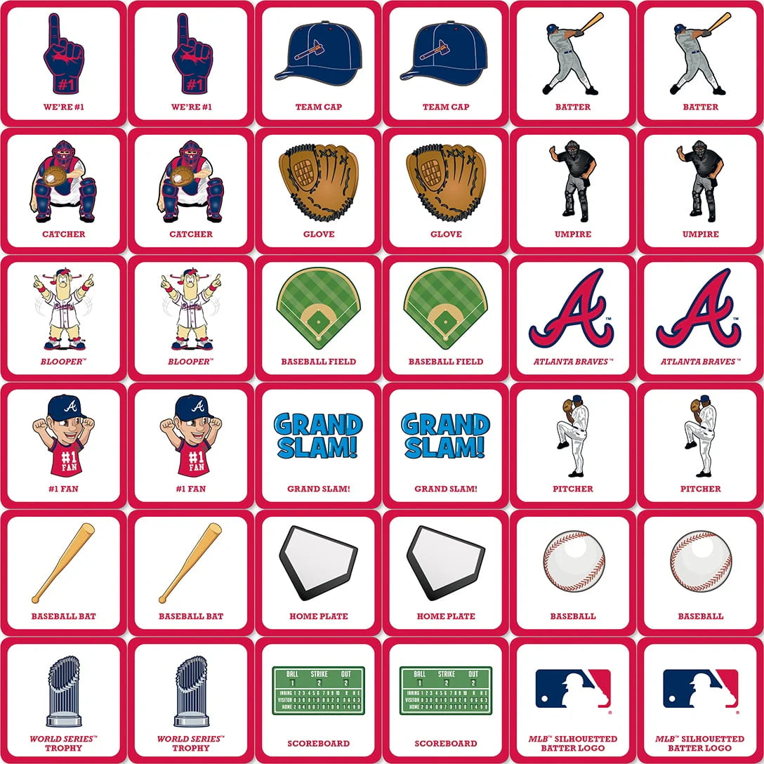 Atlanta Braves Matching Game R878216