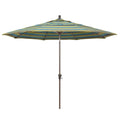 11 ft. Aluminum Auto Tilt Patio Umbrella V5524