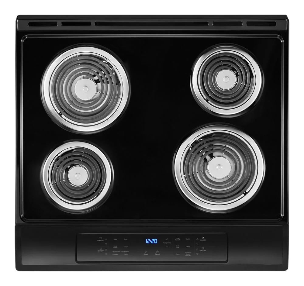30 Inch Slide-In Electric Range with Guided Cooktop D998