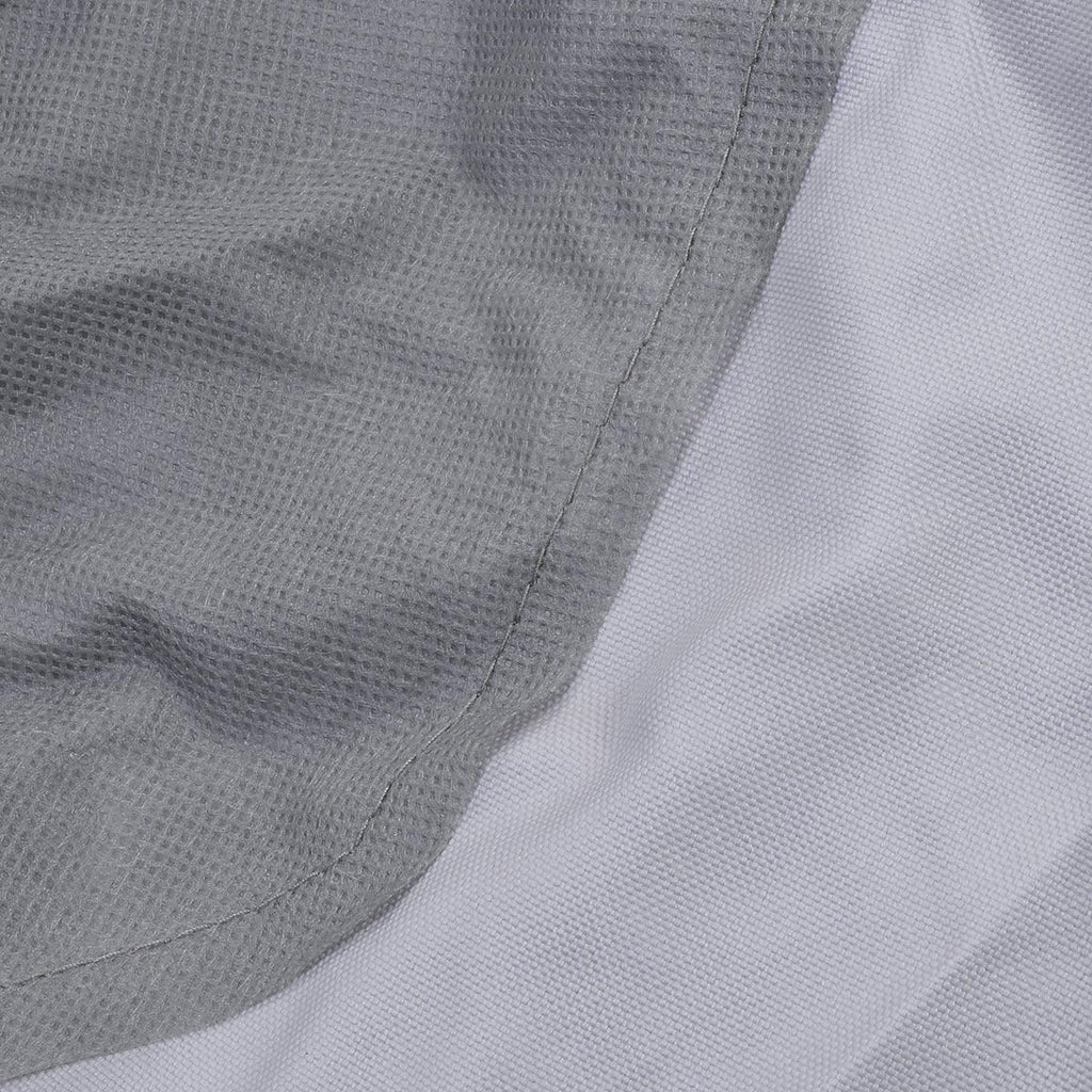 Grey 600D Oxford Fabric Waterproof Boat Cover with Carrying Bag N921