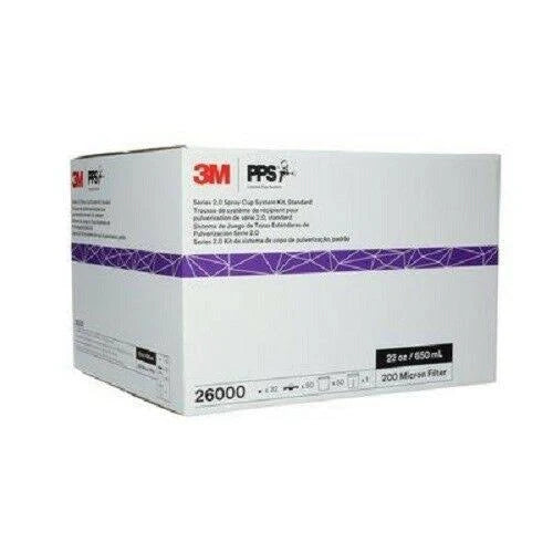 PPS Series 2.0 Spray Cup System Kit, Standard 22 fl oz 650 ml, 200 Micron Filter M69044