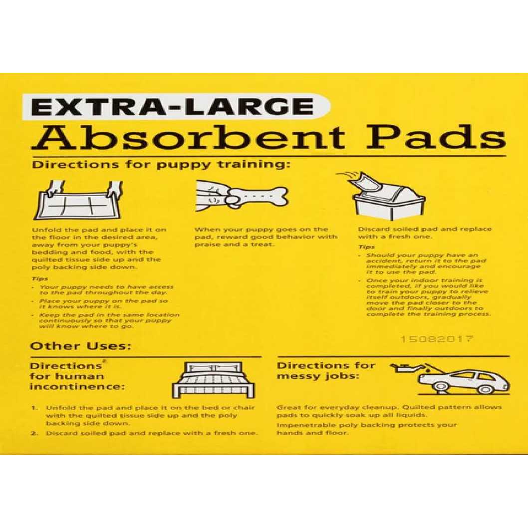 Extra-Large Absorbent Pads D63074