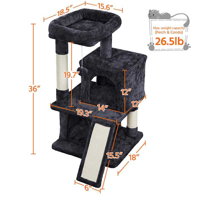 Cat Tree with 2 Condos D48698