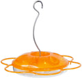 Oriole Feeder, Six Feeding Ports, Orange Feeder Saucer, 14-Ounce Capacity E115