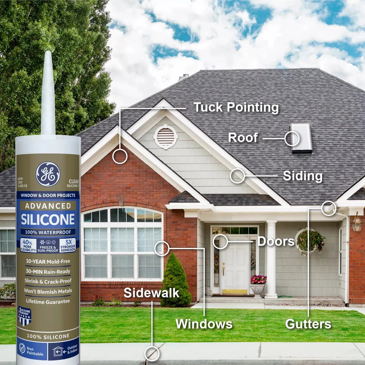 Clear Silicone Sealant L4827