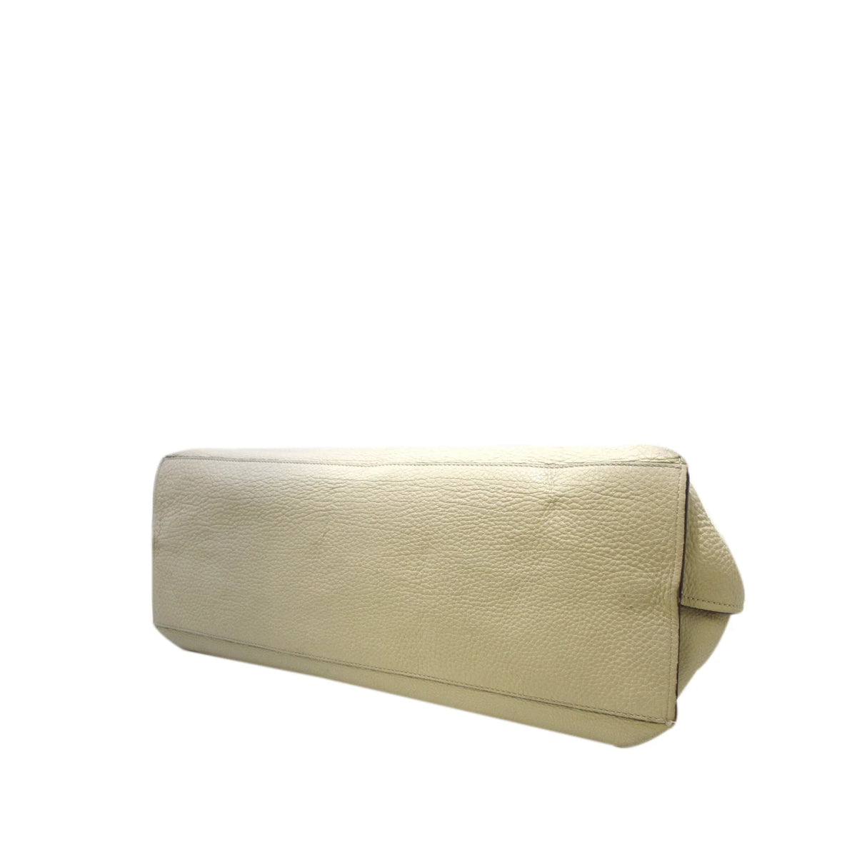 White Calf Leather Satchel M36556