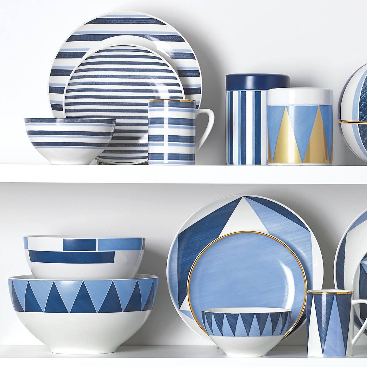 Blue 4 Piece Place Setting T467