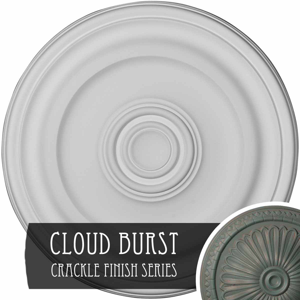15 7/8 inch x 1 1/2 inch Traditional Ceiling Medallion A596609
