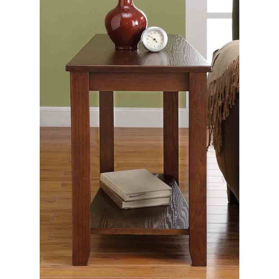 Espresso Chairside Table M39691