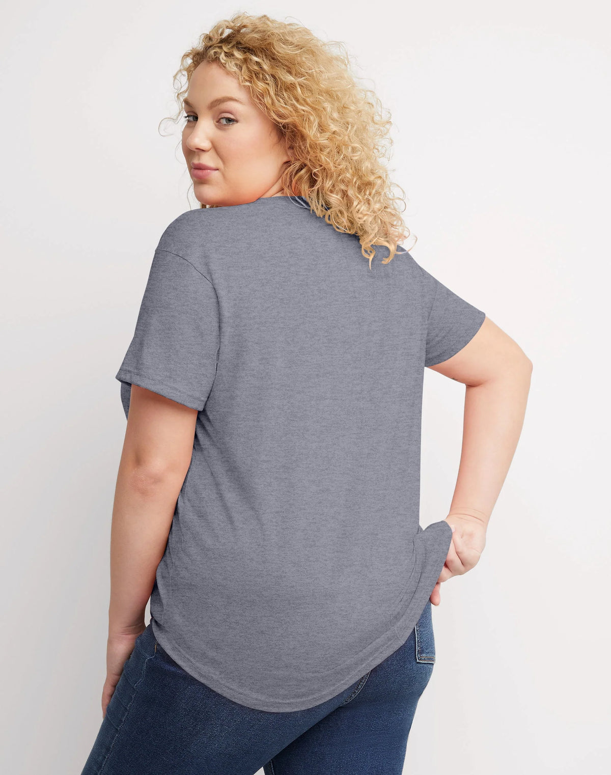Women's Tri-Blend T-Shirt Relaxed Fit Plus Size R273