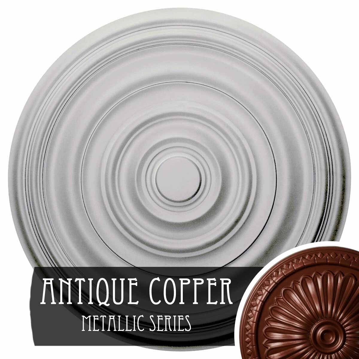 Smooth Ceiling Medallion J618