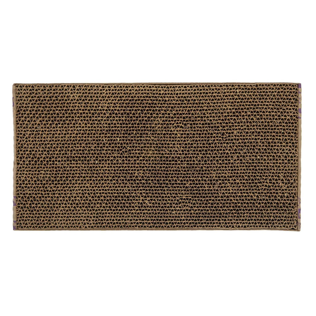 Double Wide Corrugate Cat Scratcher with Catnip Y9104
