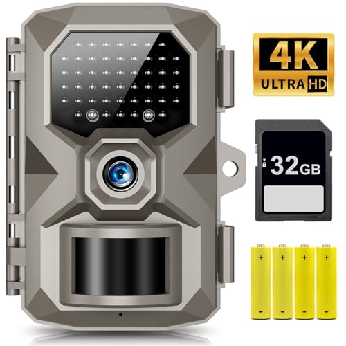 4K 48MP Trail Camera with Night Vision M40597