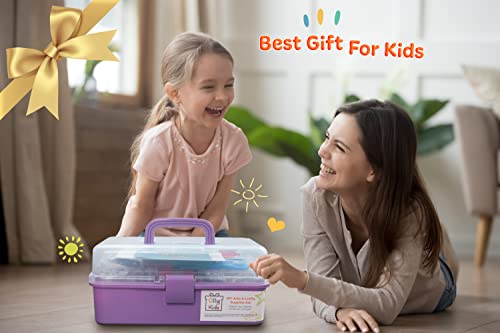 Kids Craft Kit in a Plastic Craft Box Organizer B412961