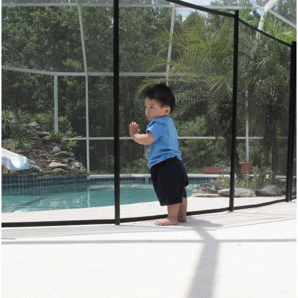 Black Mesh Pool Fence S58559