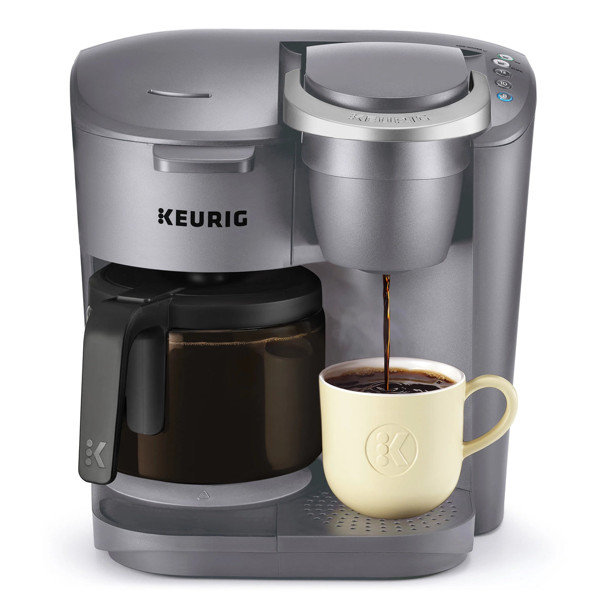 Black Single-Serve K-Cup Pod Coffee Maker E7769