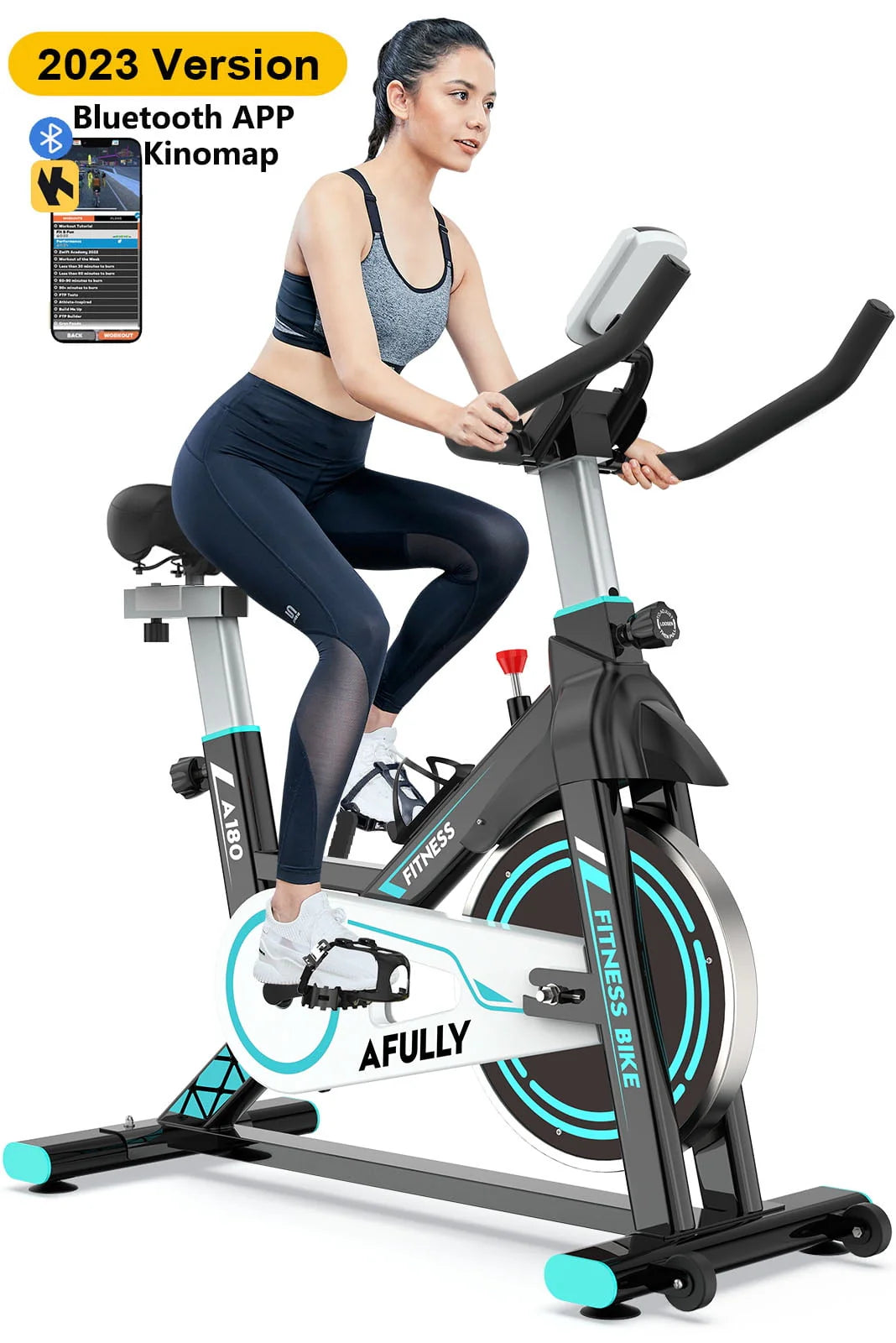 Indoor Cycling Exercise Bike 35 Lbs Flywheel Y3143