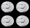Set of 4 17 inch Silver Wheel Hub Center Caps Hubcaps Covers K79439