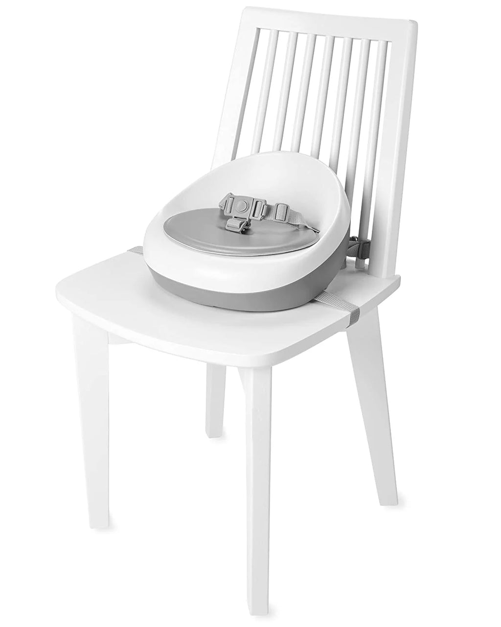 Grey White Booster Seat L7588