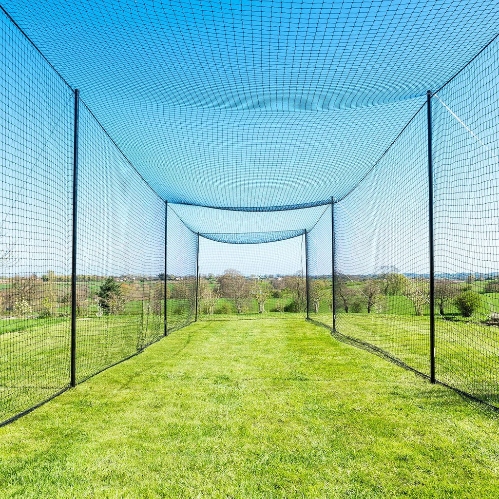 Baseball Batting Cage with Steel Poles X49282