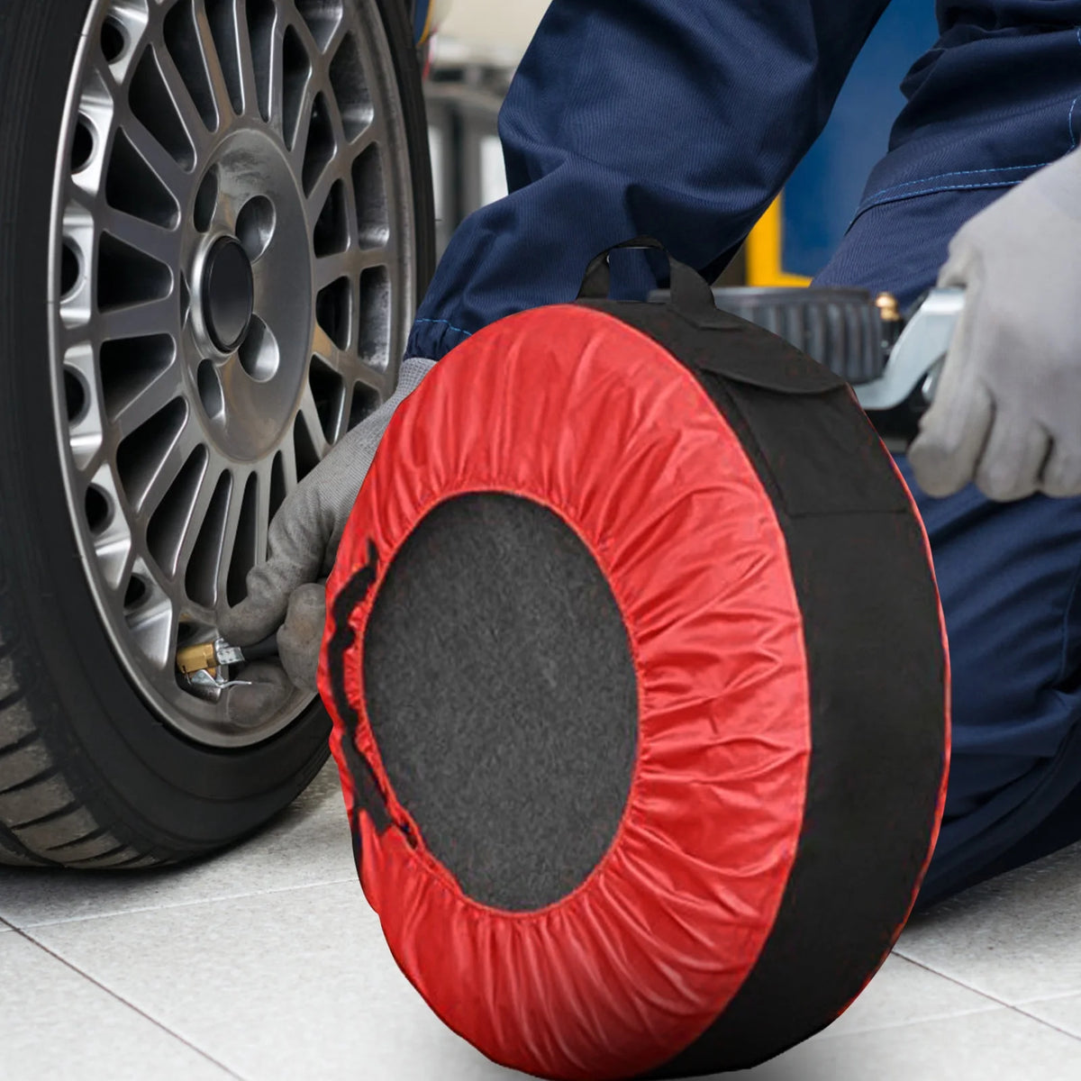 RV Spare Tire Cover for Trailer Camper L813