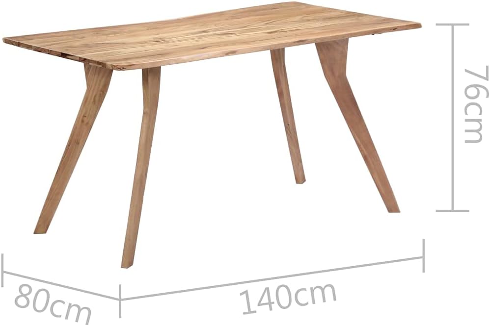 Solid Acacia Wood Dining Table D5908