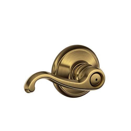 Bright Brass Privacy Door Lever B22104