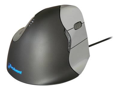 Vertical Mouse - ergonomic - right-handed - optical - 6 buttons - wired - USB M499996