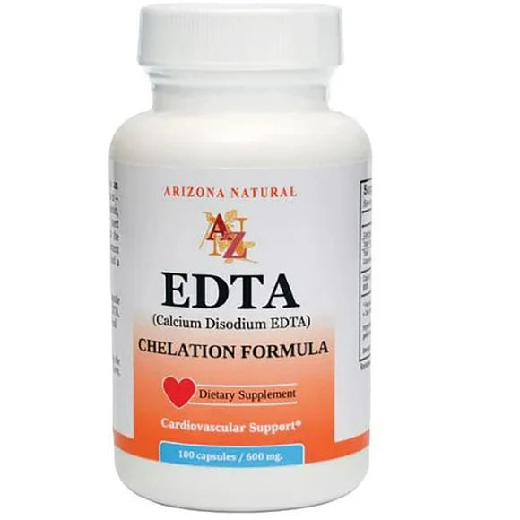 EDTA Calcium Disodium 600 mg 100 Capsules D4192
