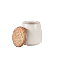 Stoneware Jar With Lid J2035