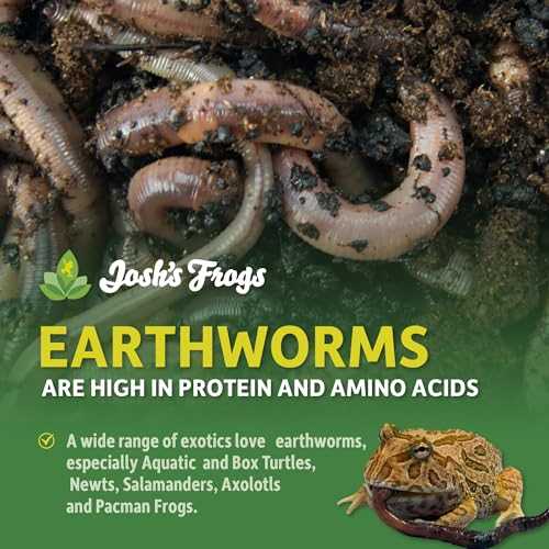 Canadian Nightcrawlers Live Reptile Food, 12 count X540
