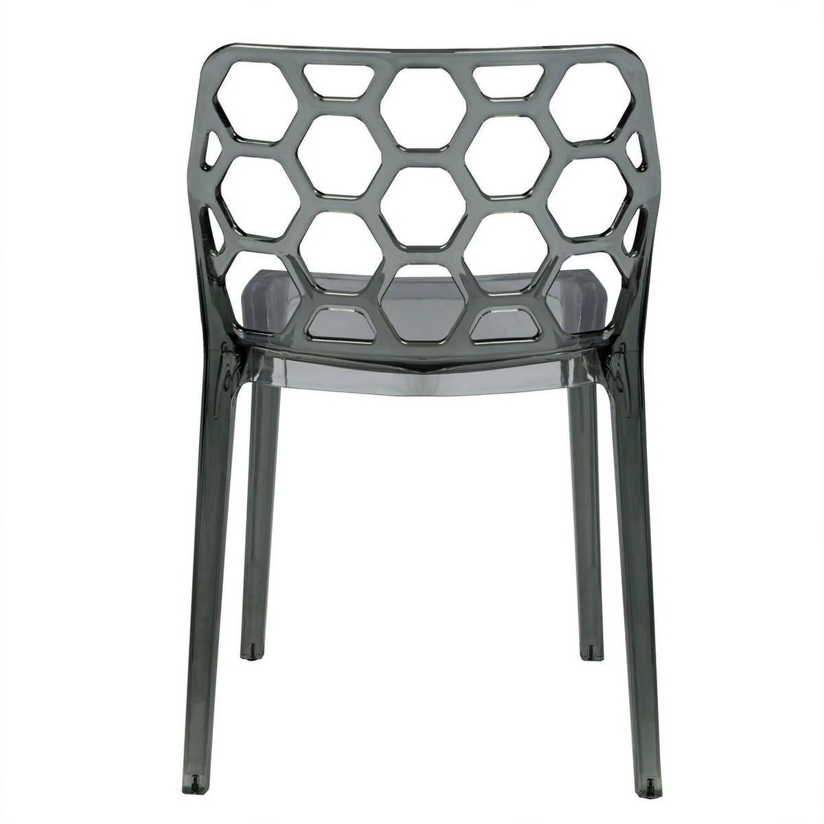 Black Plastic Dining Side Chair R68032