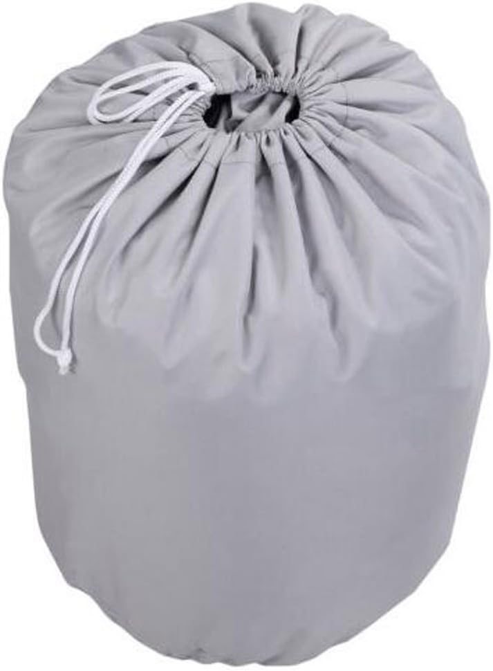 Grey 600D Oxford Fabric Waterproof Boat Cover with Carrying Bag N921