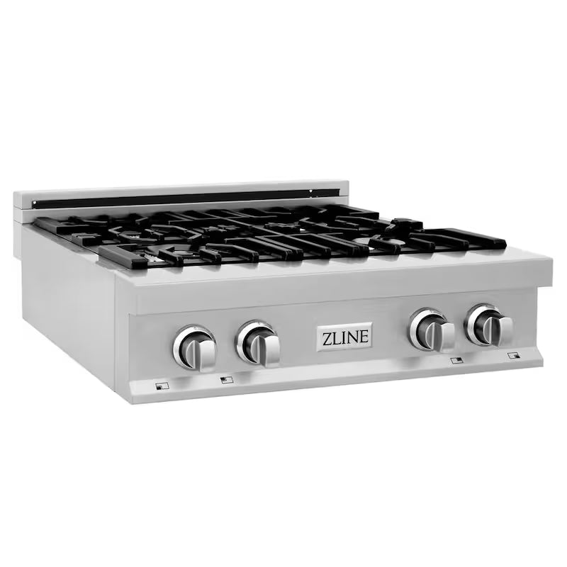 4 Burner Gas Cooktop with Griddle L8370