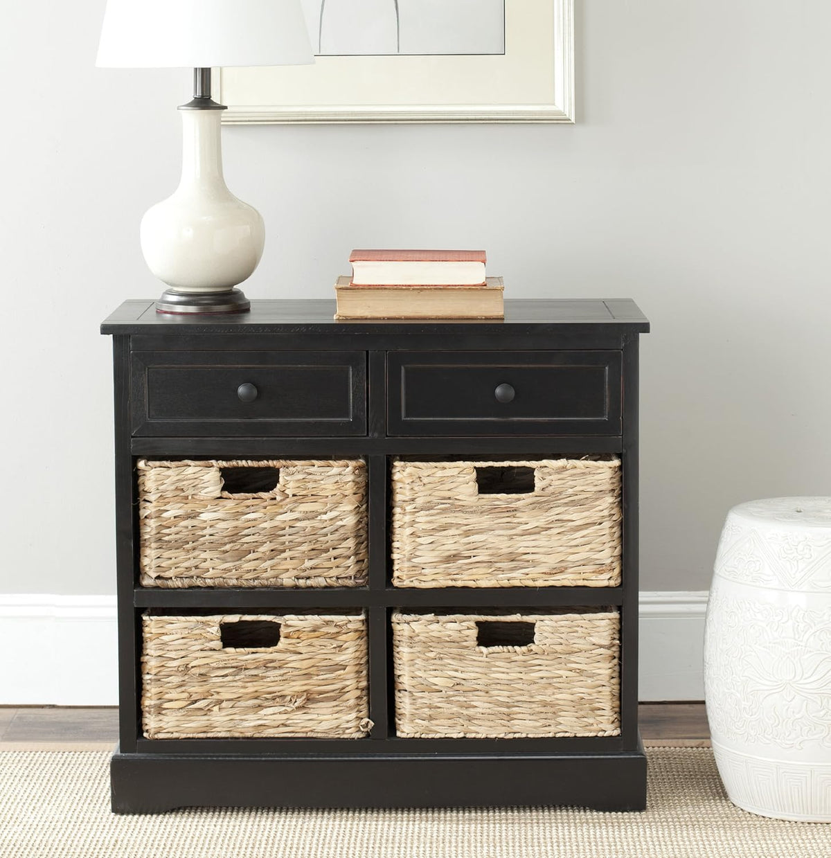 Vintage Grey Storage Unit O249281
