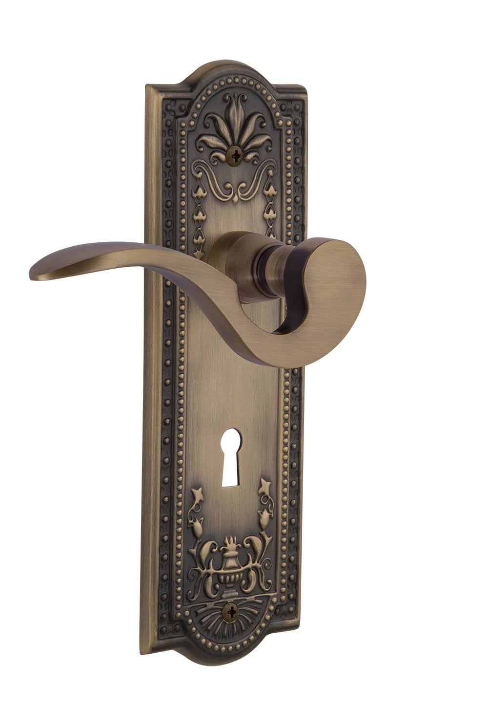 Antique Brass Manor Lever B922