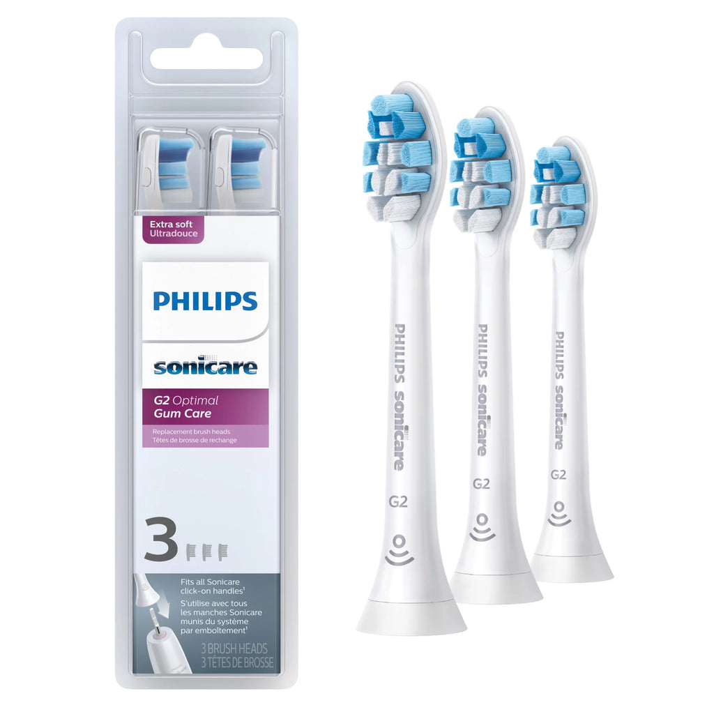 White Replacement Toothbrush Heads T94658