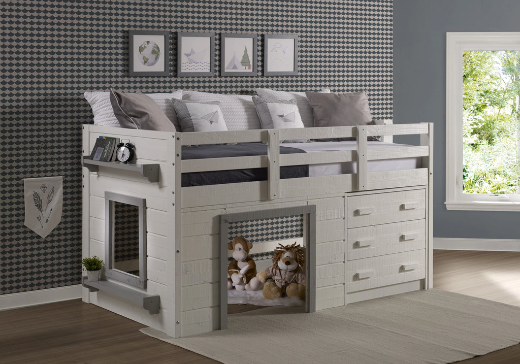 White & Grey Low Loft H701251