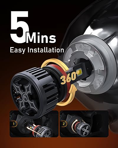 20000LM 6000k Cool White LED Combo Kit, Pack of 4 P9928